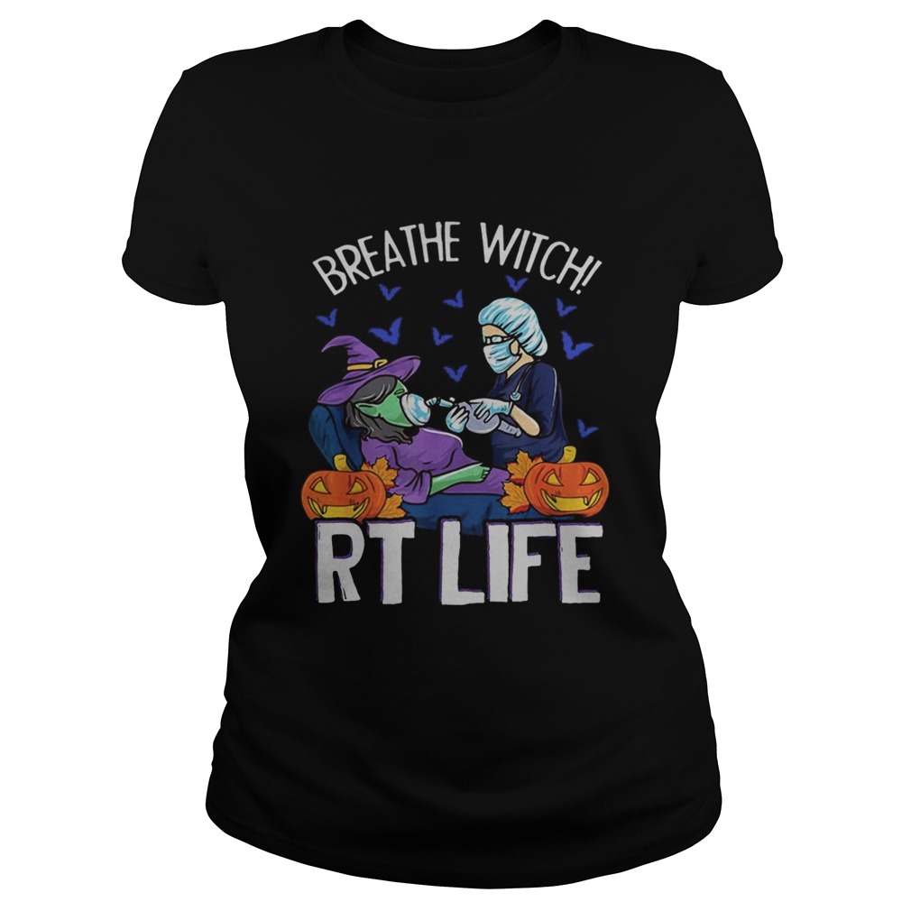 Victim breathe witch RT life Halloween Classic Ladies