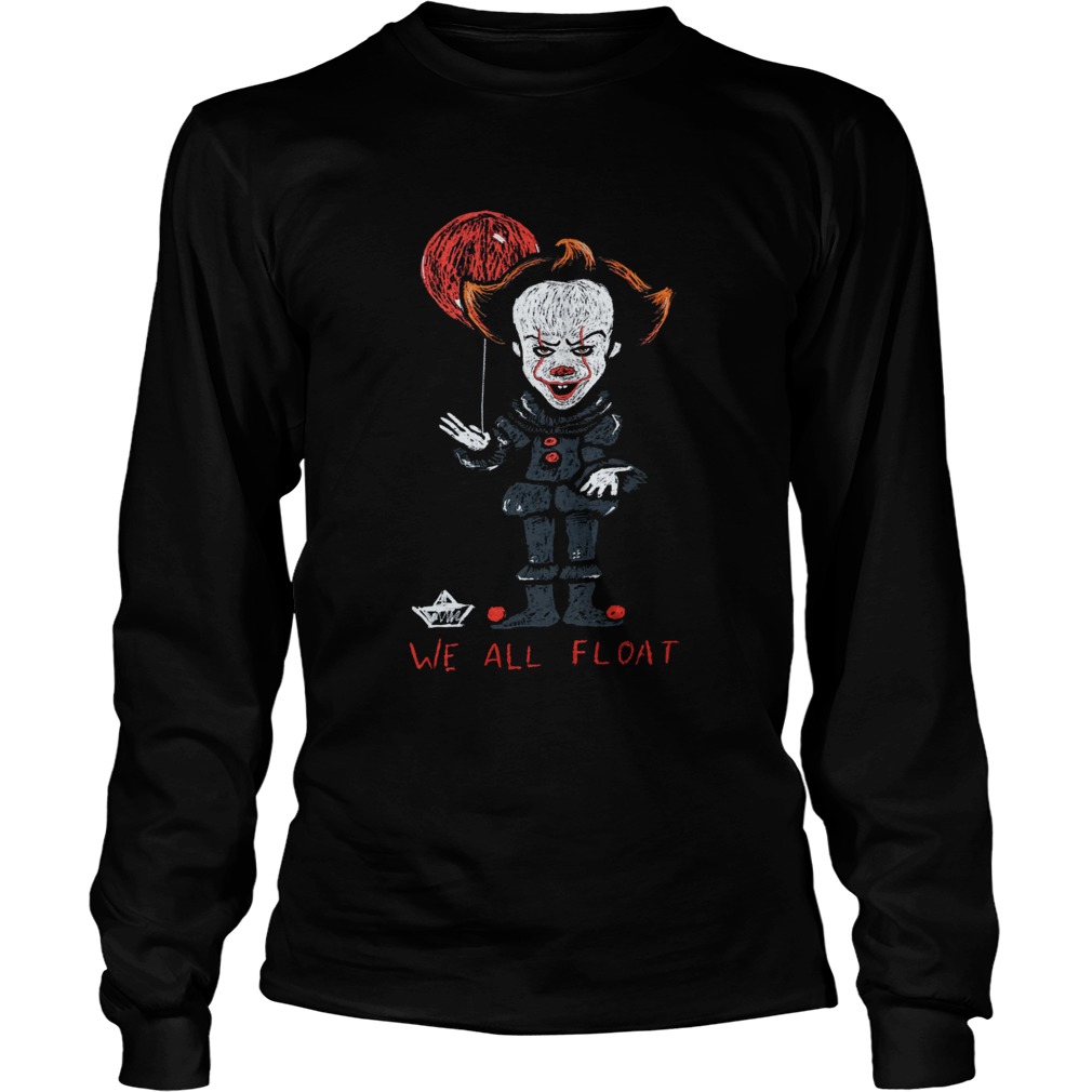 We all Float Pennywise art LongSleeve