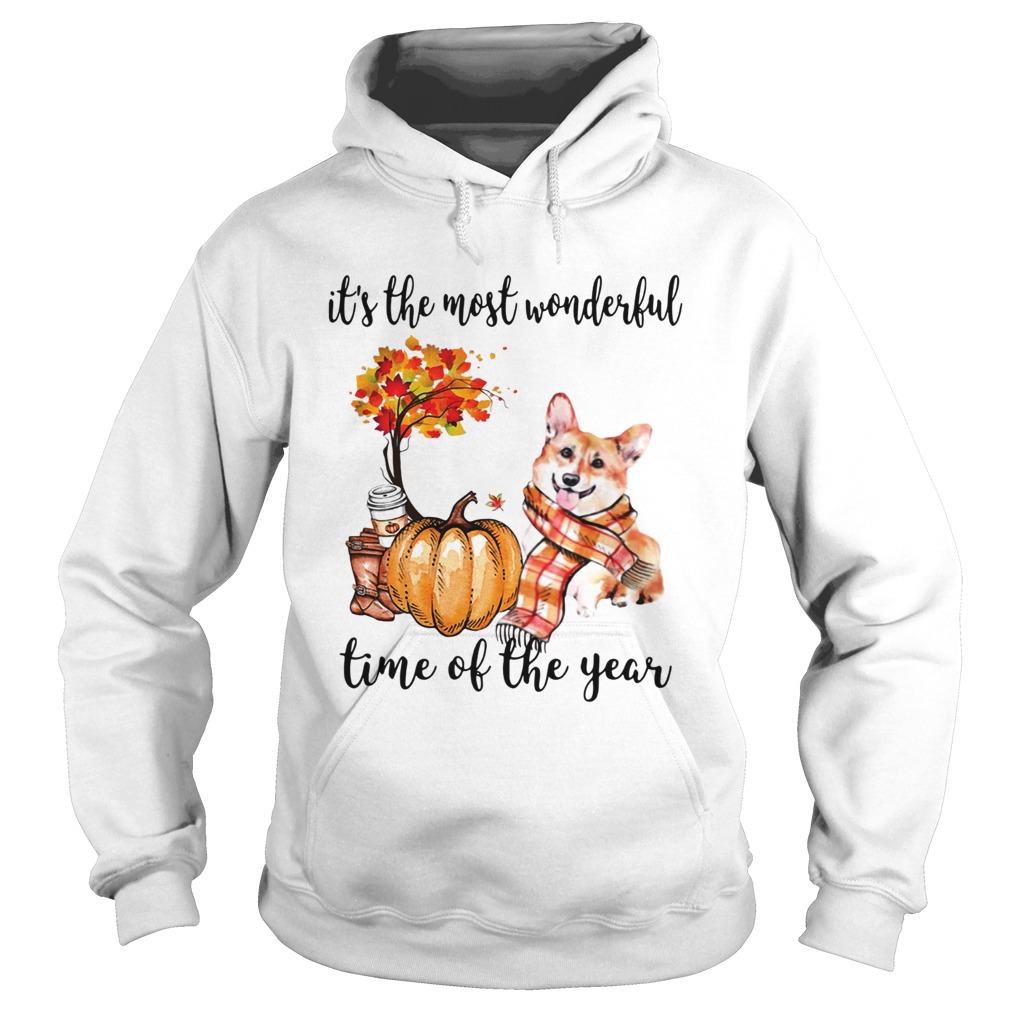 Welsh Corgi its the most wonderful time of the year Hoodie