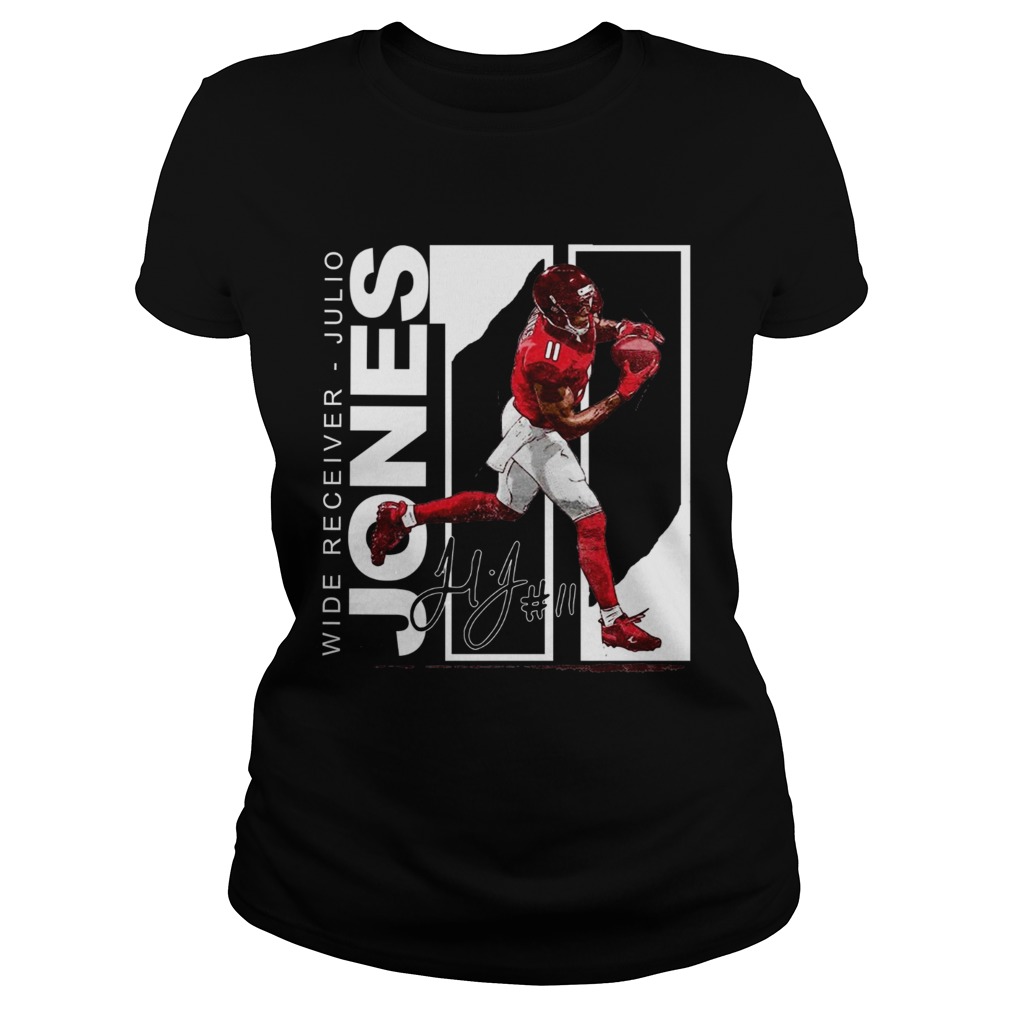 Wide Receiver Julio Jones Atlanta Football signature Classic Ladies