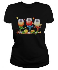 Wine Autumn Halloween  Classic Ladies