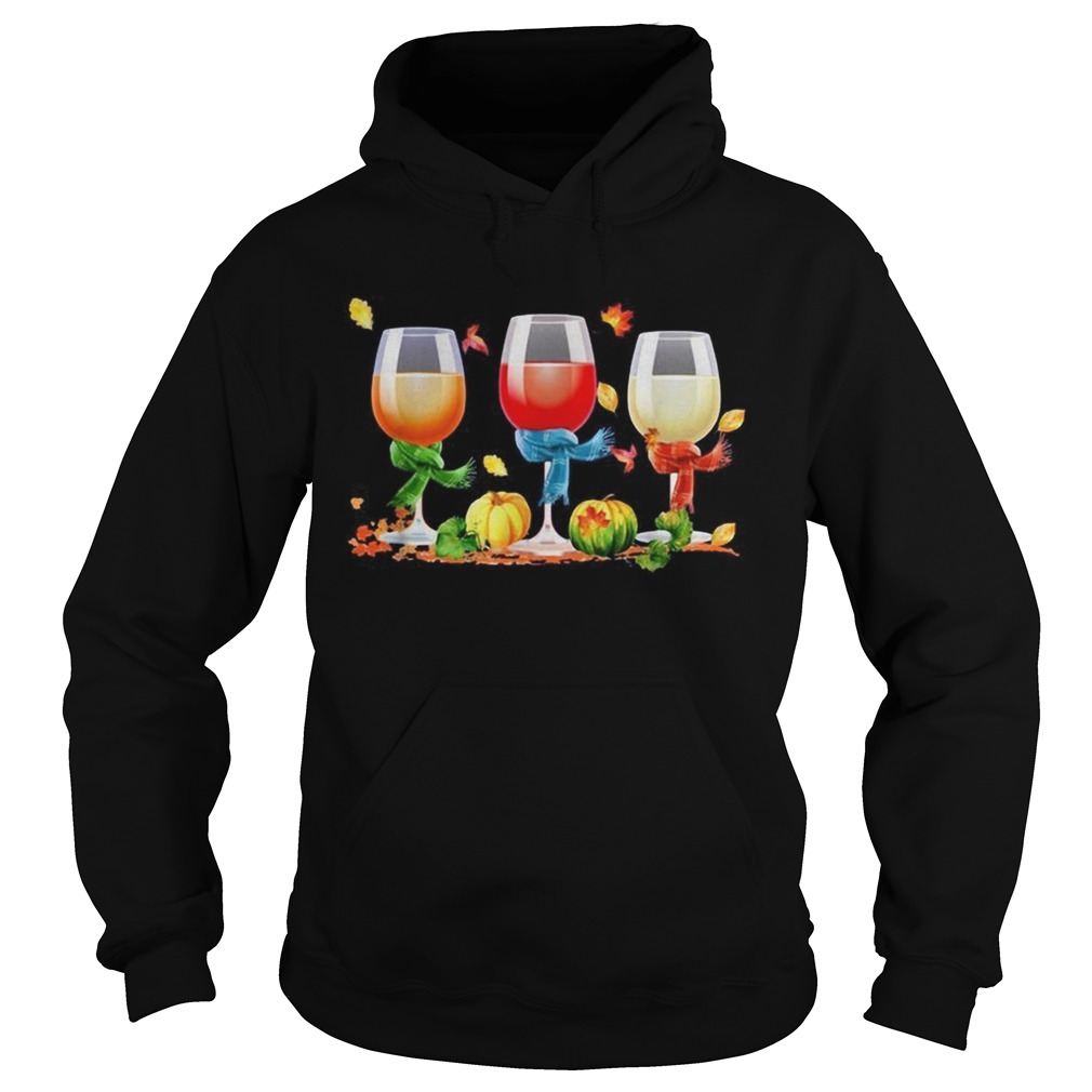 Wine Autumn Halloween Hoodie