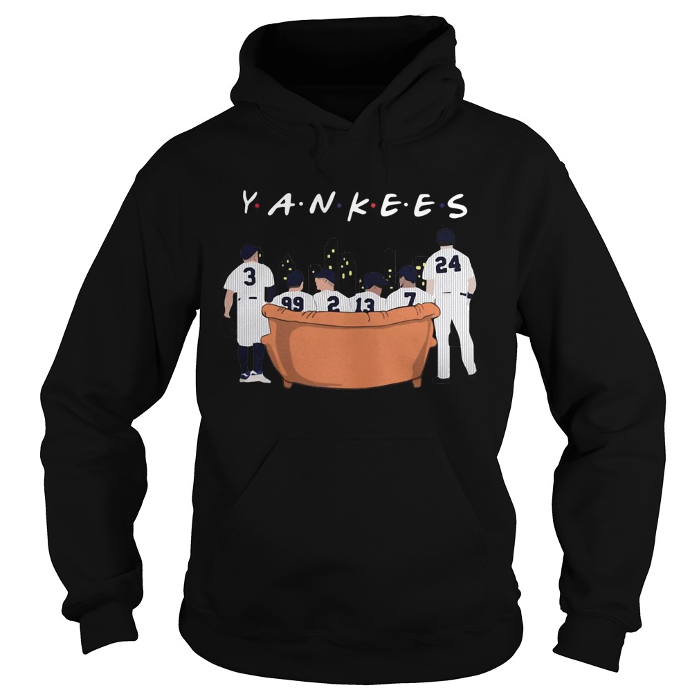 Yankees players sit on sofa friends Hoodie