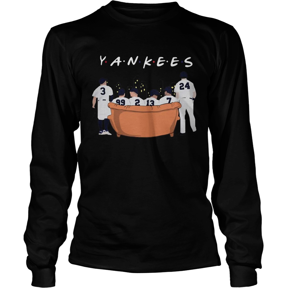 Yankees players sit on sofa friends LongSleeve