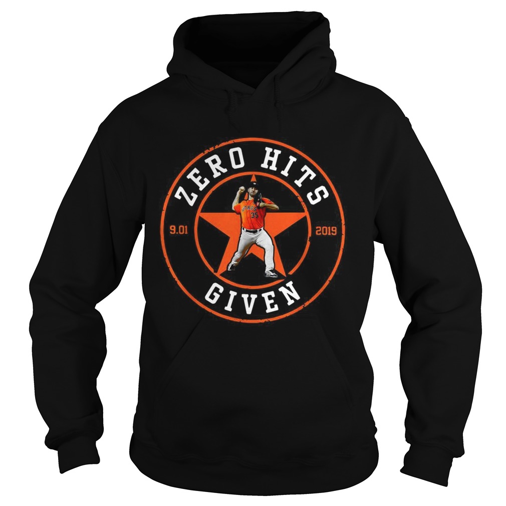 Zero Hits 9 01 2019 given Houston Astros Hoodie