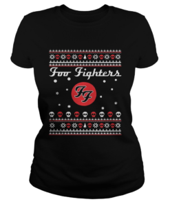 1571387954Foo Fighters Christmas Shirt Classic Ladies