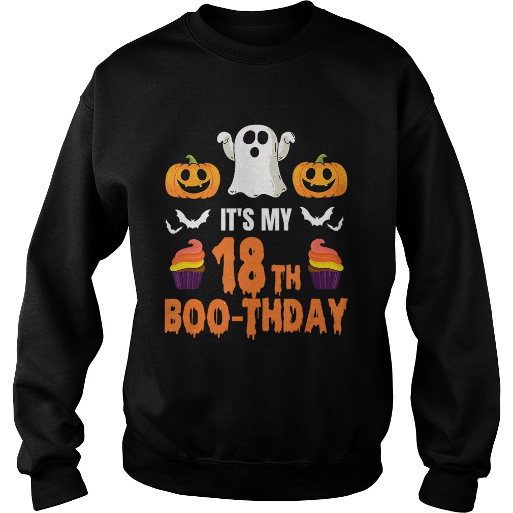 1571796006Halloween 18th Birthday Boo-thday T-Shirt Sweatshirt