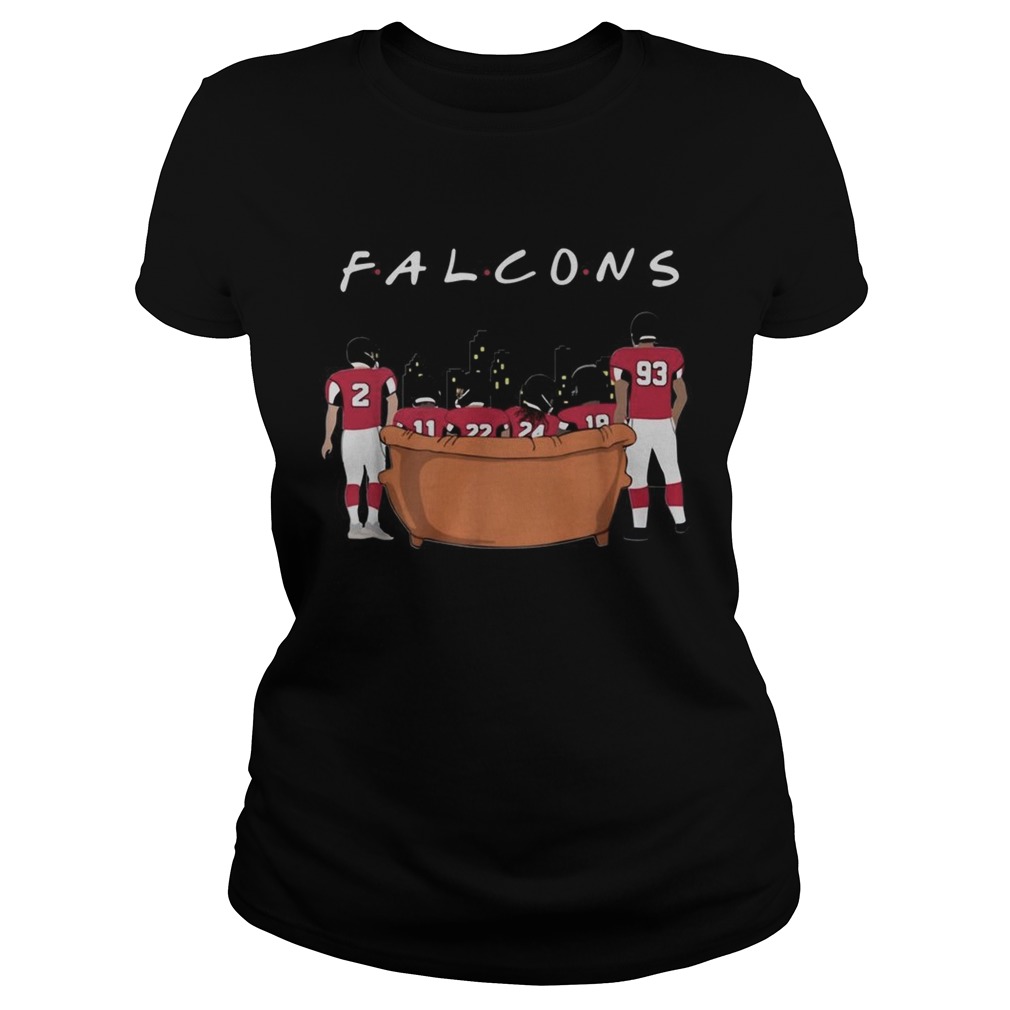 Atlanta Falcons Friends TV Show Classic Ladies