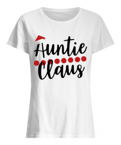 Auntie Claus Christmas Shirt Classic Women's T-shirt