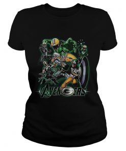 Avengers Green Bay Packers  Classic Ladies