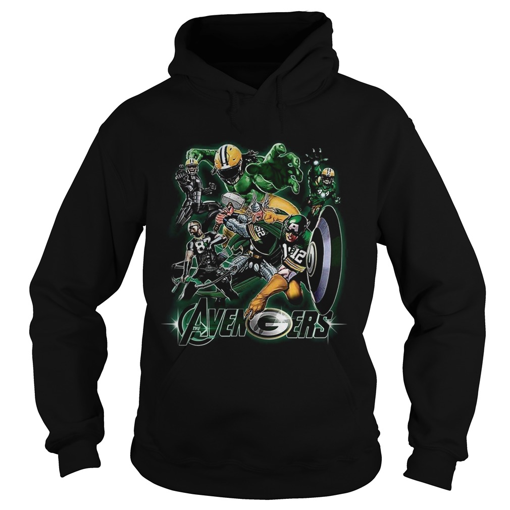 Avengers Green Bay Packers Hoodie