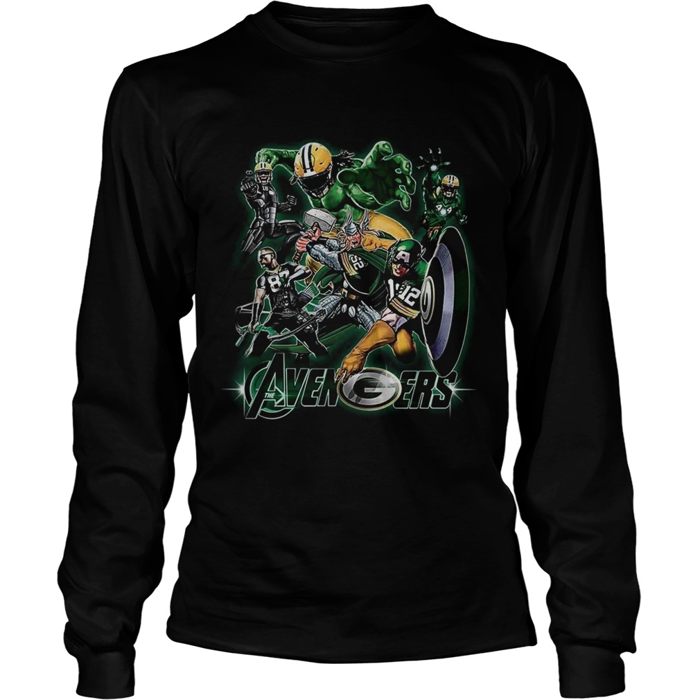 Avengers Green Bay Packers LongSleeve