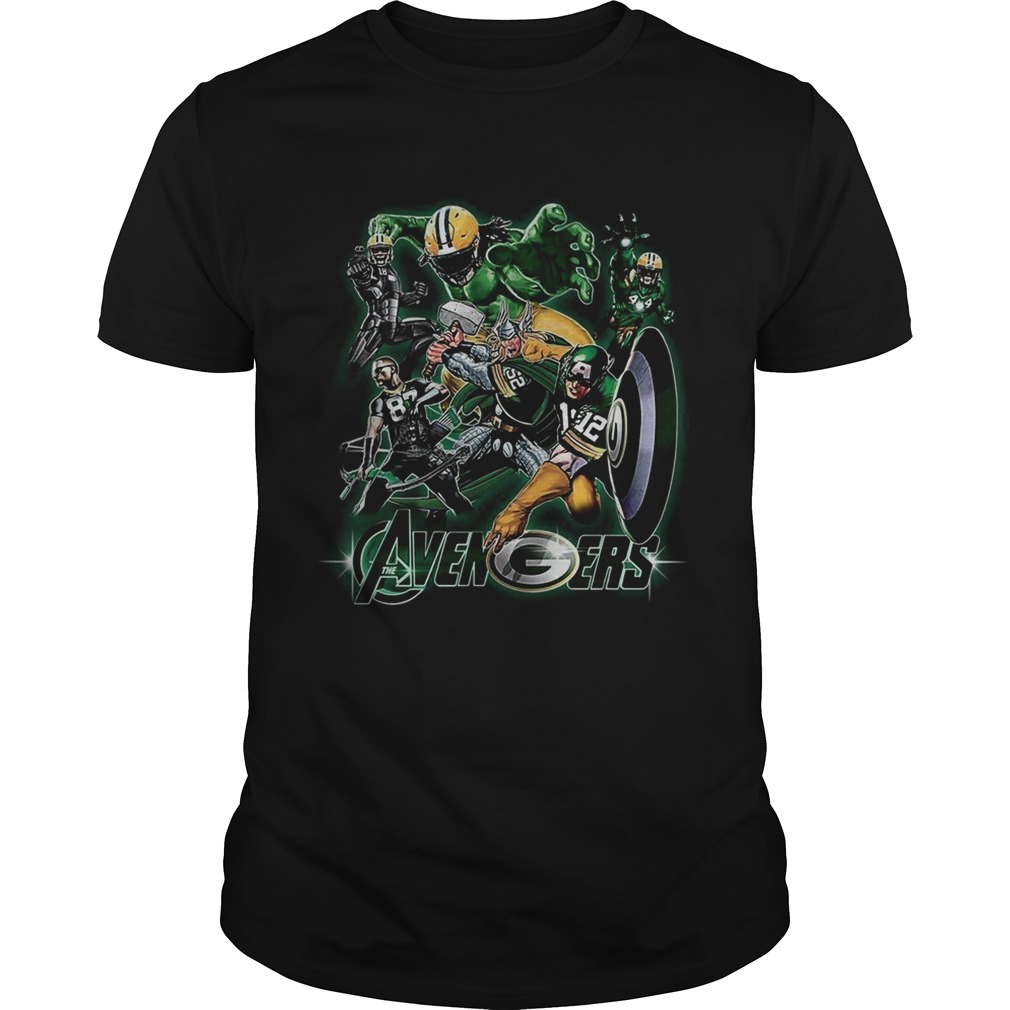 Avengers Green Bay Packers shirt