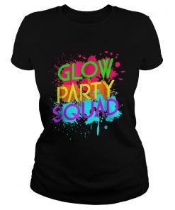 Awesome Glow Party SquadNeon Effect Group Halloween  Classic Ladies