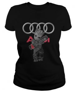 Baby Groot hug Audi SLine  Classic Ladies