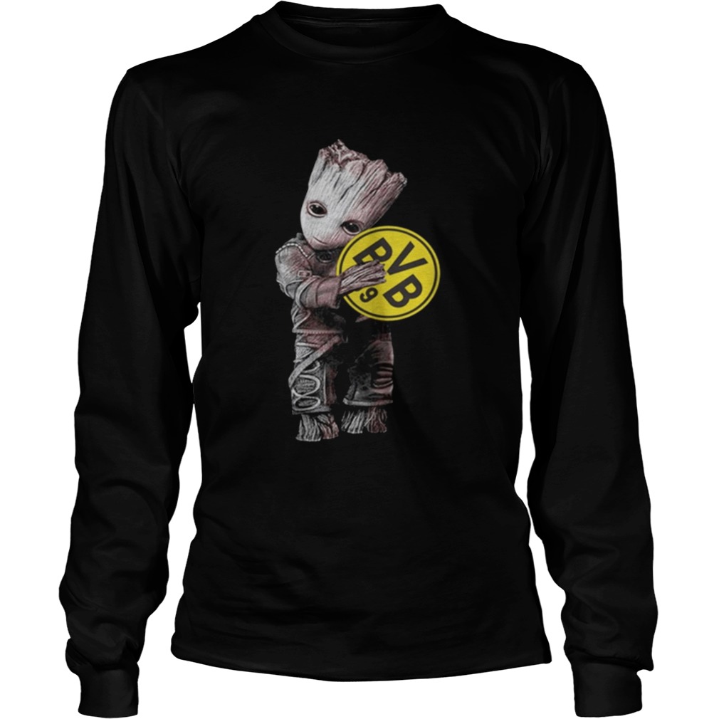 Baby Groot hug Borussia Dortmund LongSleeve