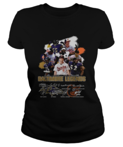 Baltimore Ravens Legends team player signatures  Classic Ladies