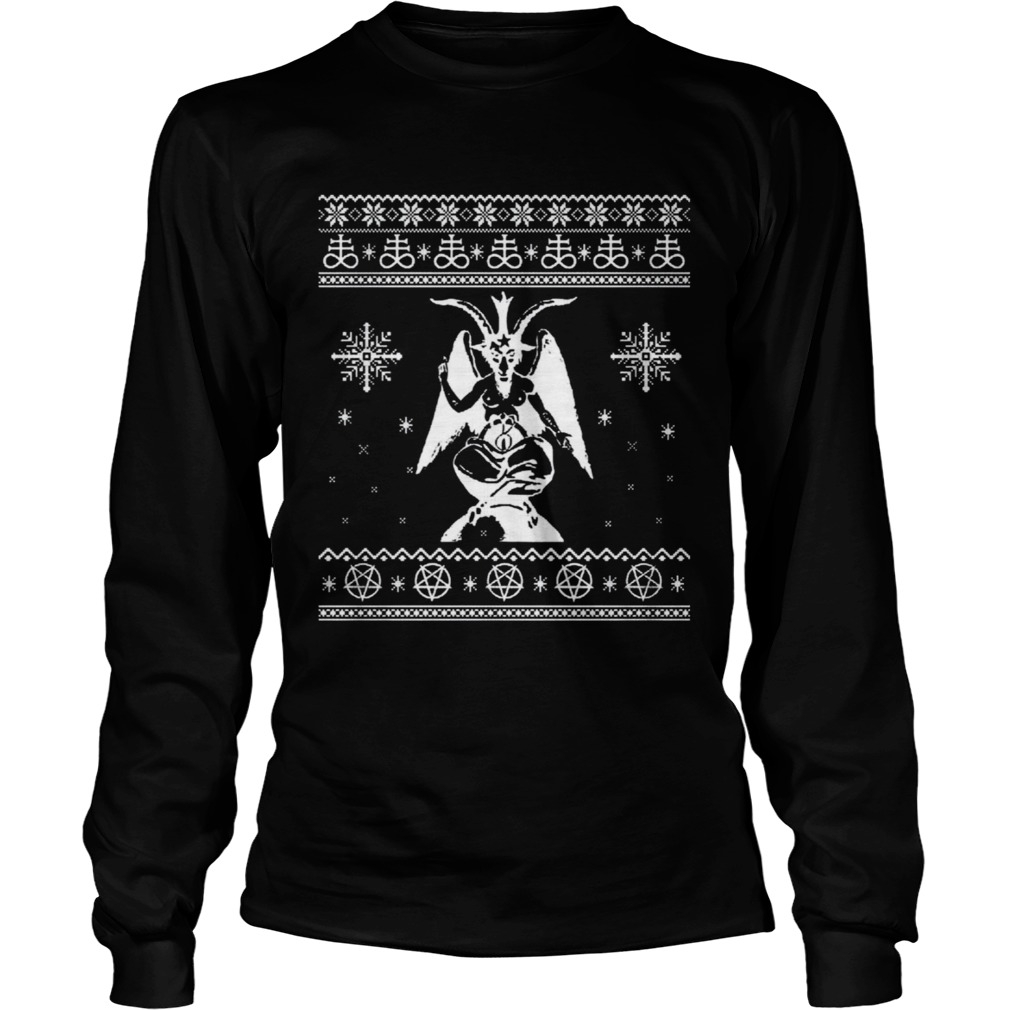 Baphomet Christmas ugly LongSleeve