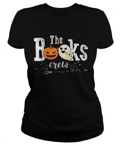 Beautiful Books Crew Halloween Gift For Librarian Books Lover  Classic Ladies