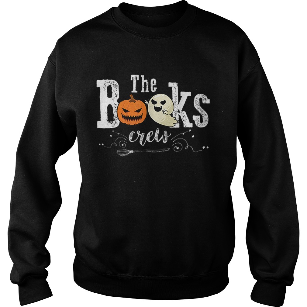 Beautiful Books Crew Halloween Gift For Librarian Books Lover Sweatshirt