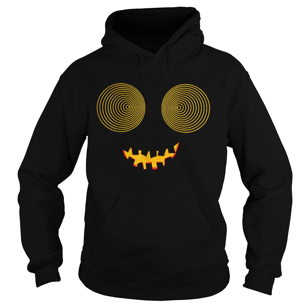 Beautiful Halloween uniquefunnycool pumpkin swirl vortex eyes Hoodie