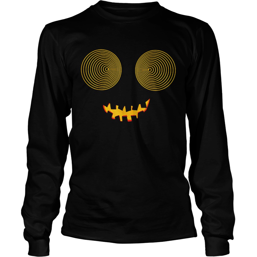 Beautiful Halloween uniquefunnycool pumpkin swirl vortex eyes LongSleeve