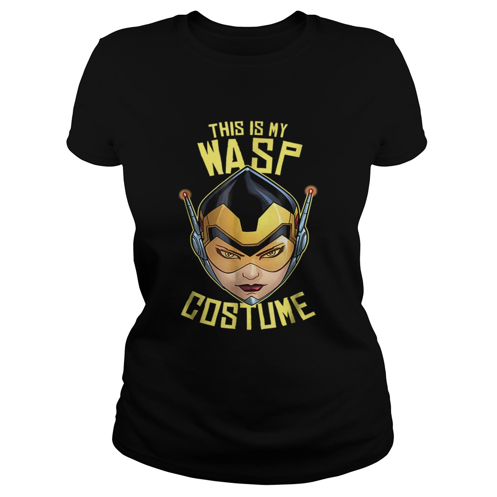 Beautiful Marvel The Wasp Halloween Costume Graphic Classic Ladies