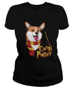 Beautiful Potter Corgi Harry Pawter Cute Corgi Dogs Halloween  Classic Ladies