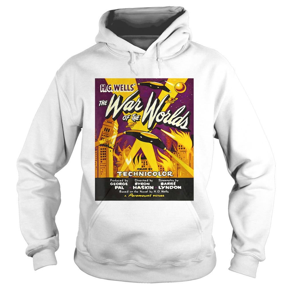 Beautiful War of the Worlds Halloween Sci Fi Horror Hoodie