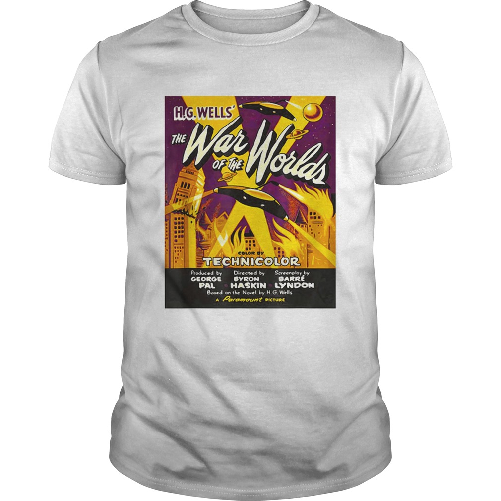 Beautiful War of the Worlds Halloween Sci Fi Horror shirt