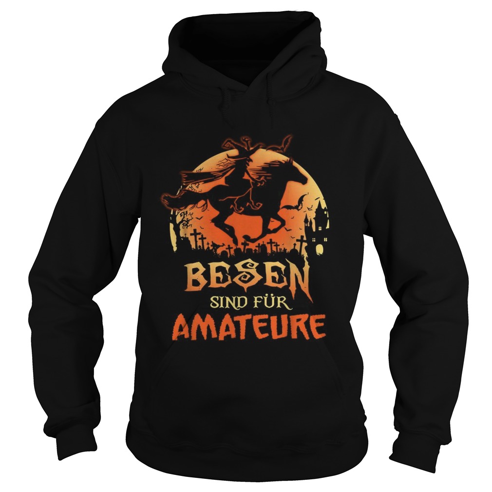 Besen sind fur amateure Halloween Hoodie