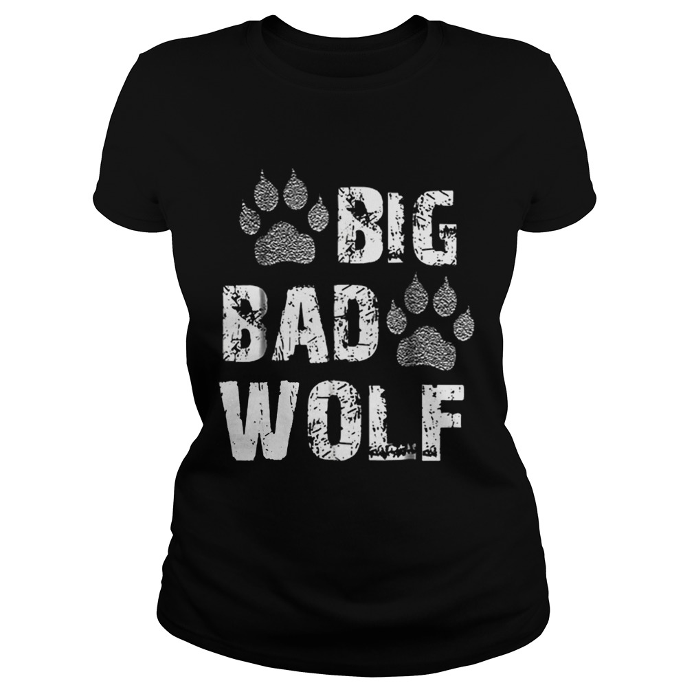 Big Bad Wolf Paw Print Halloween Costume Classic Ladies