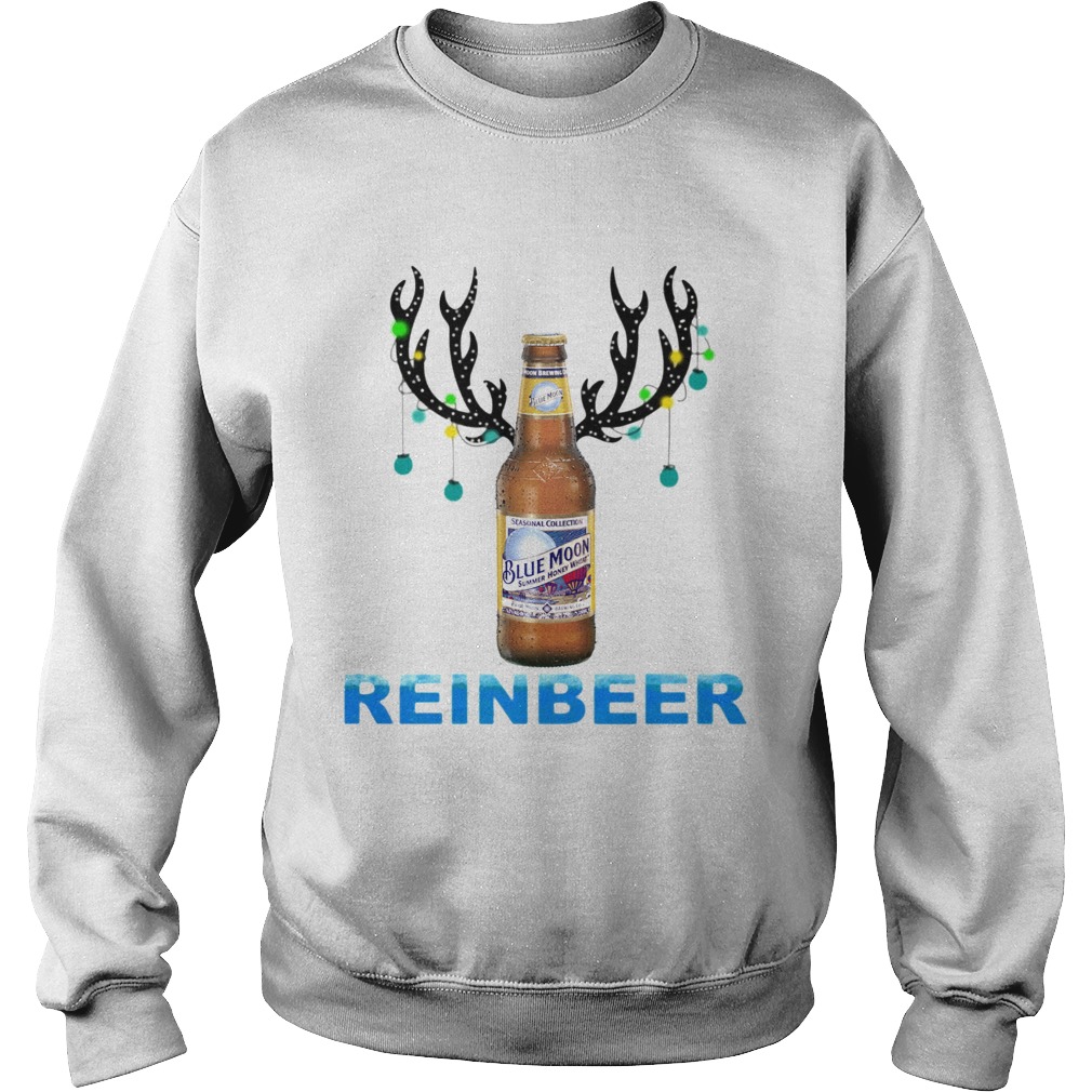 Blue Moon ReinBeer Christmas Shirt Sweatshirt