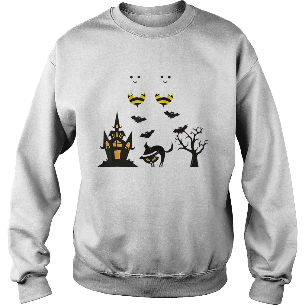 Boo Bees Couples Halloween Costume Funny Sweatshirt