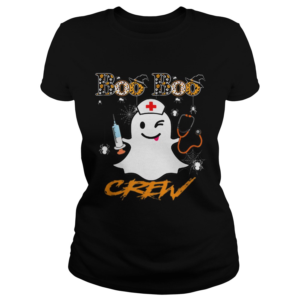 Boo Boo Crew Ghost Nurse Costume Halloween Classic Ladies