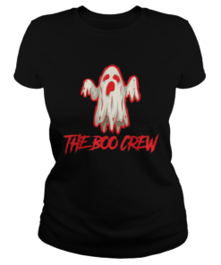 Boo Crew Halloween Fun Ghost  Classic Ladies