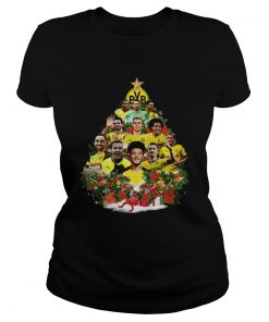 Borussia Dortmund Player Christmas Tree Shirt Classic Ladies