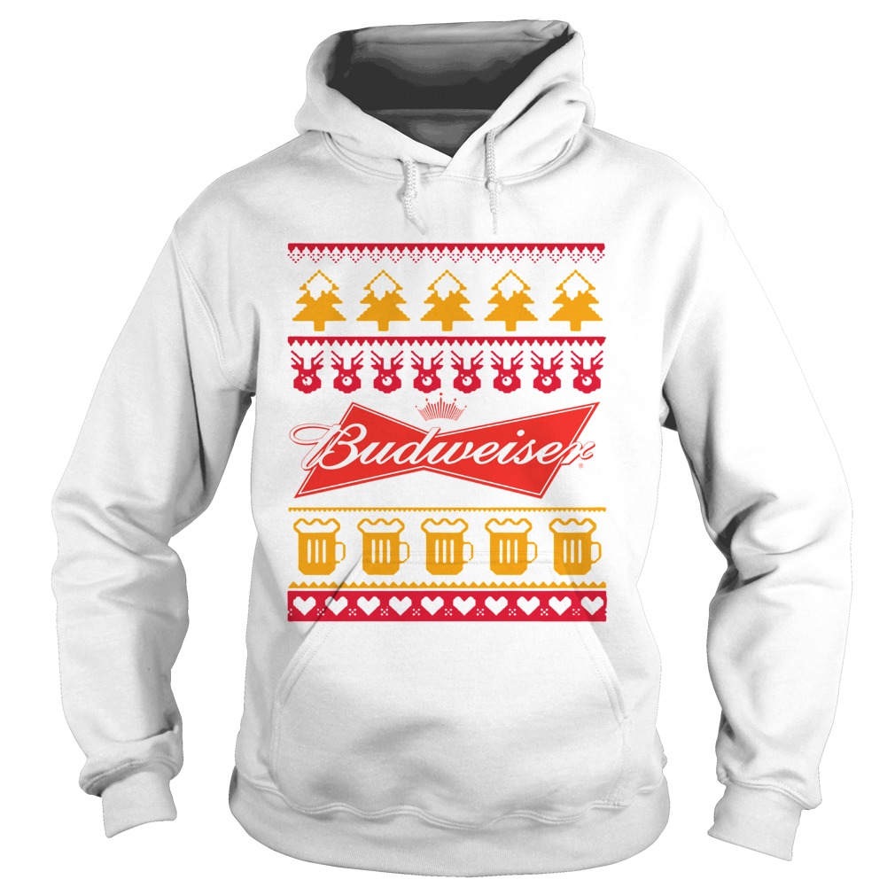 Budweiser Christmas TShirt Hoodie