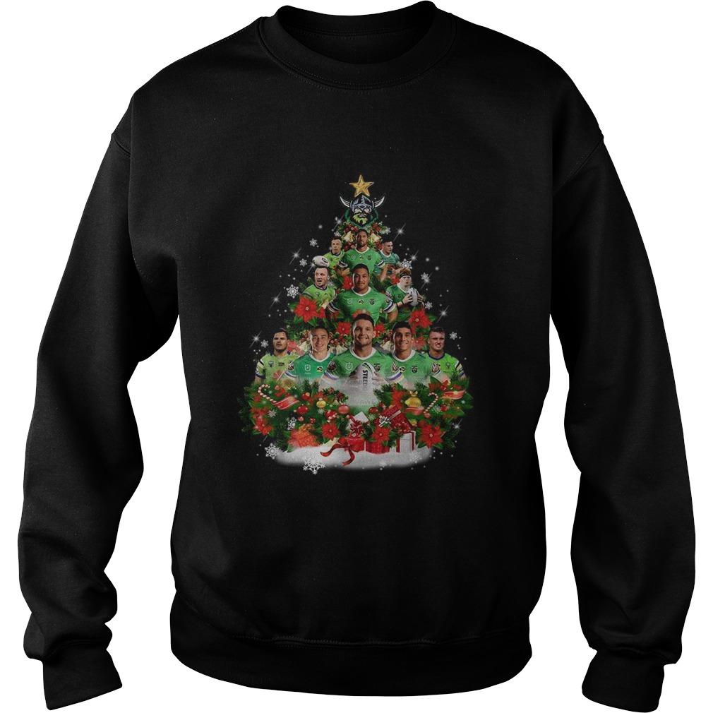 Canberra Raiders Christmas tree Sweatshirt