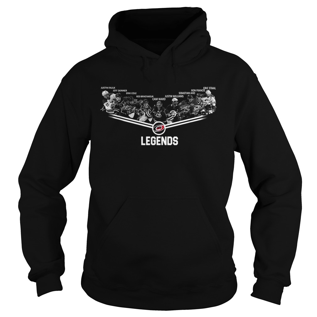 Carolina Hurricanes Legends team player Hoodie