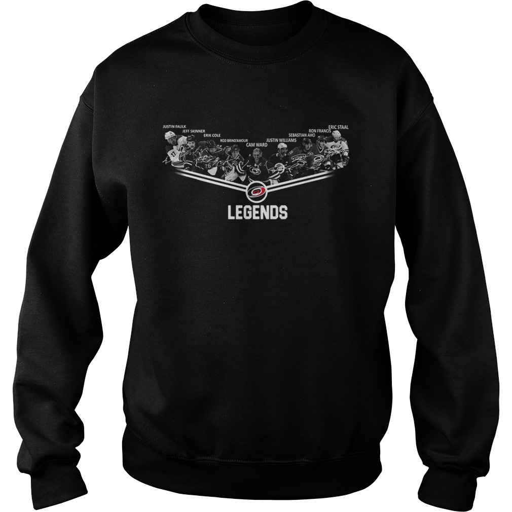 Carolina Hurricanes Legends team player Sweatshirt