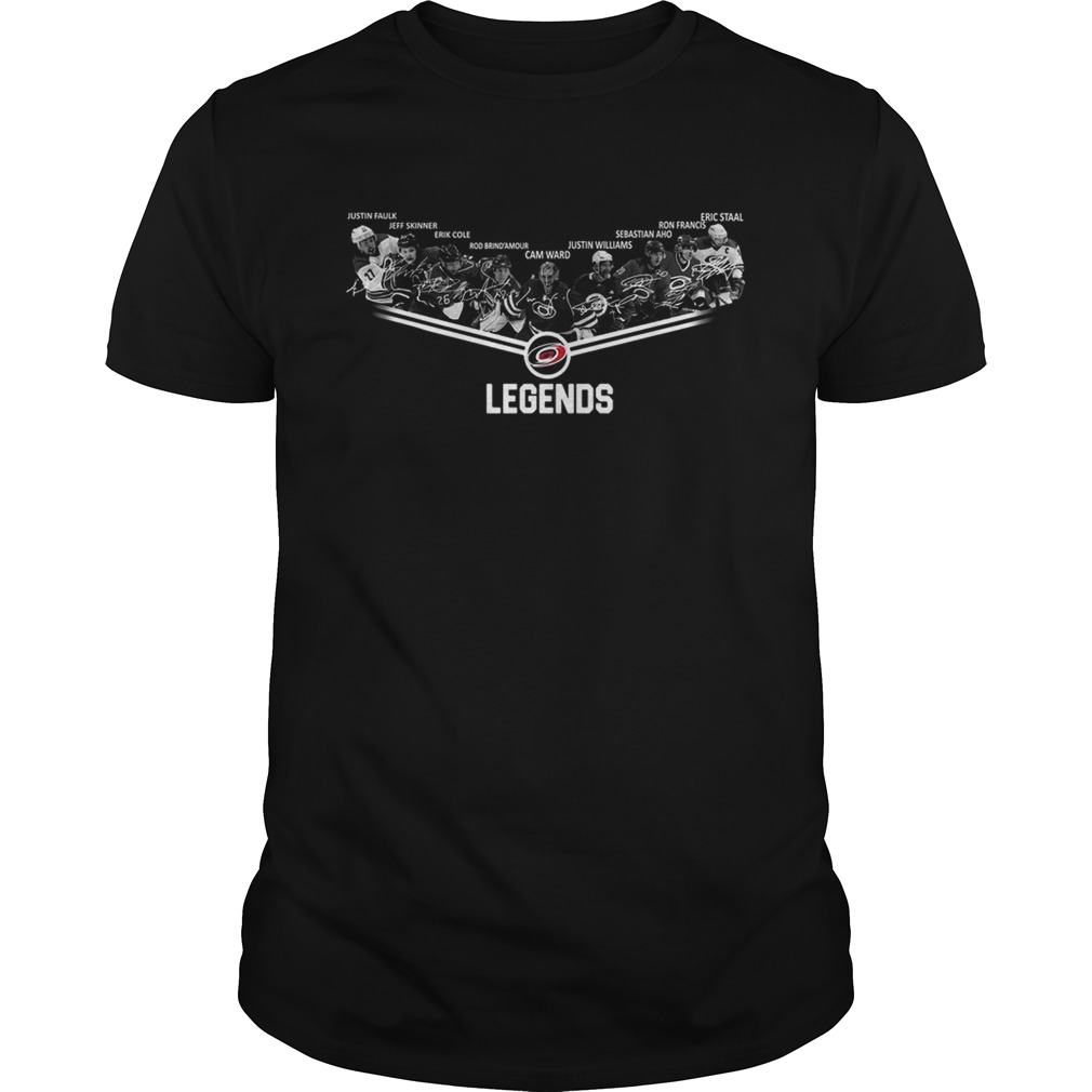 Carolina Hurricanes Legends team player shirt