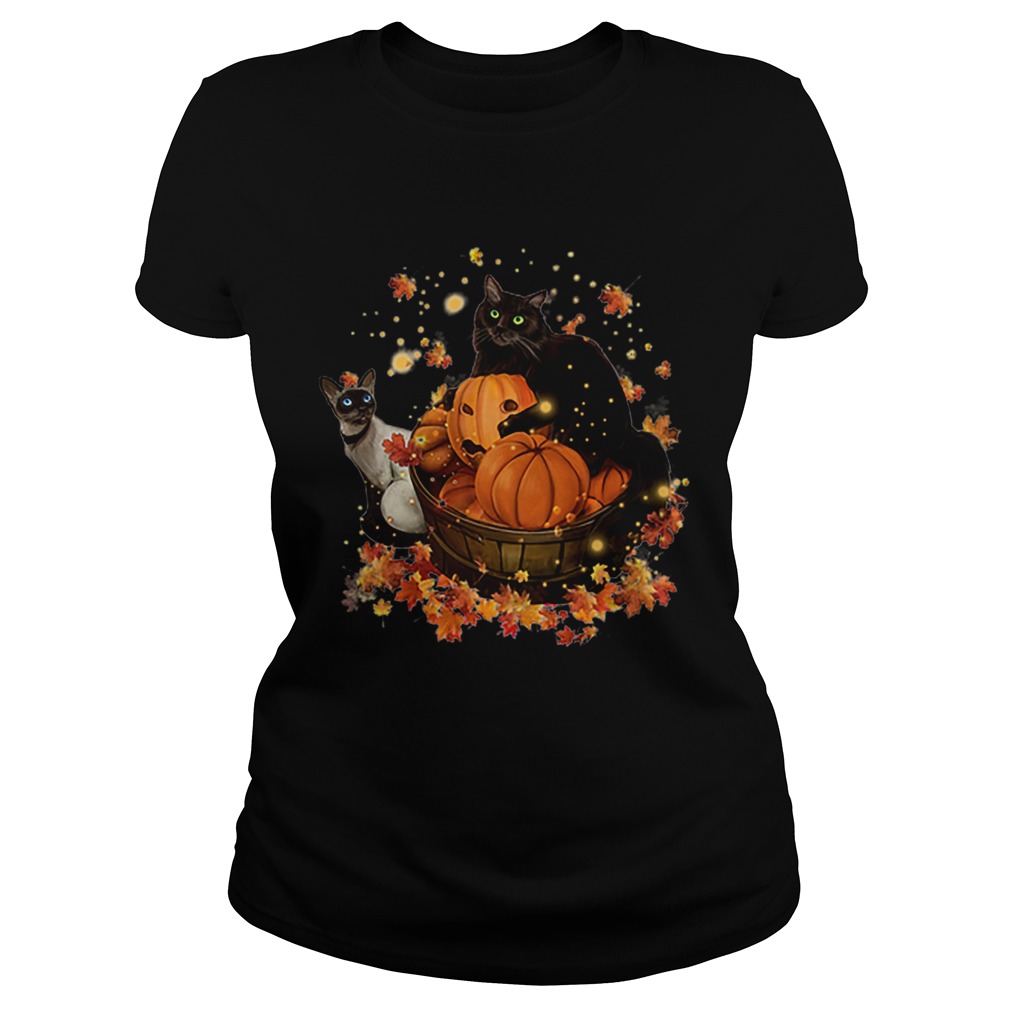 Cats Halloween Autumn Classic Ladies