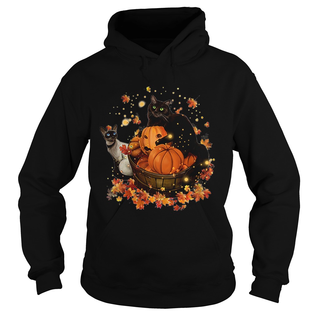 Cats Halloween Autumn Hoodie