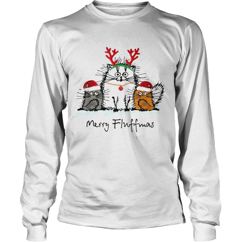 Cats merry fluffmas Christmas LongSleeve