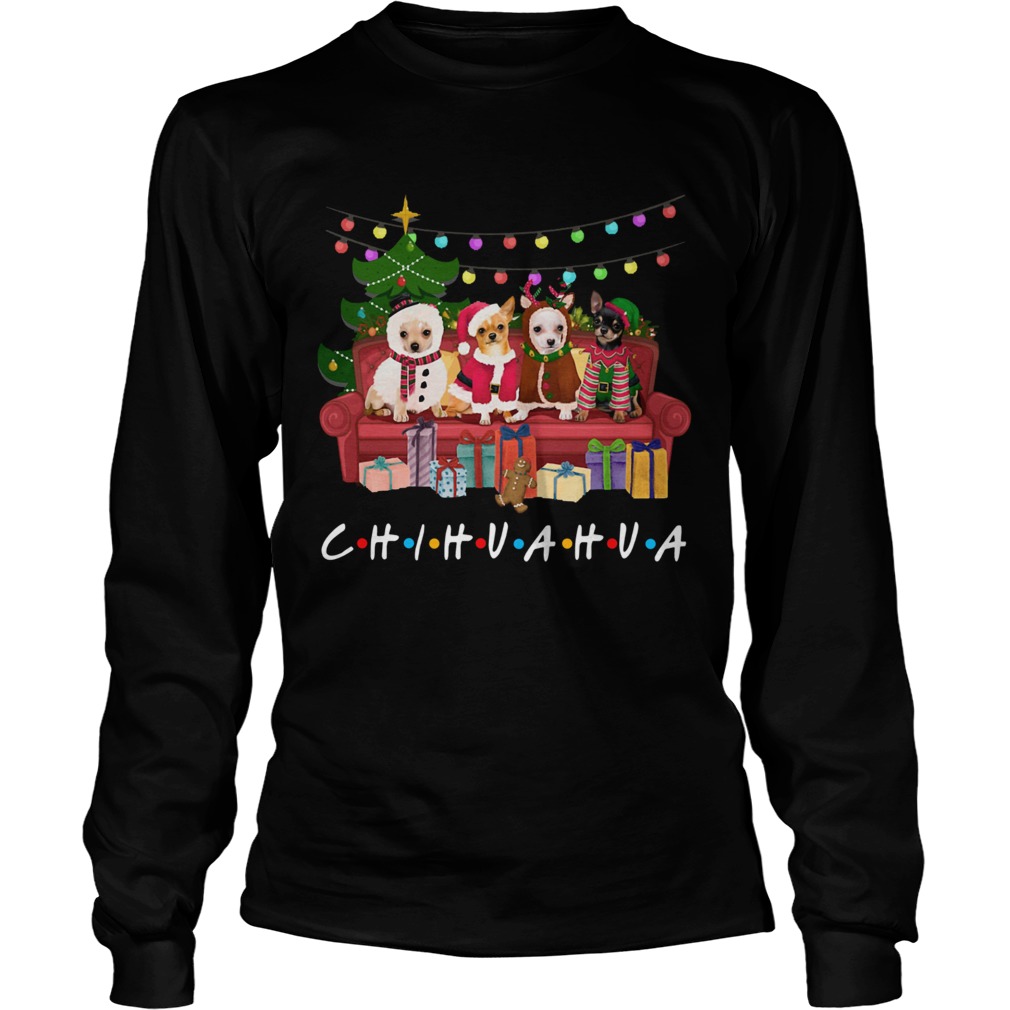 Chihuahua Friends Merry Christmas LongSleeve