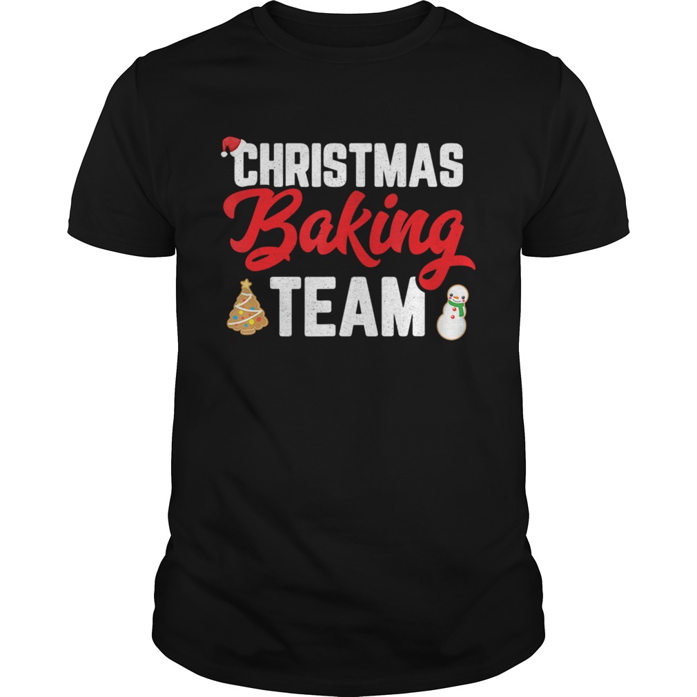 Christmas Baking Team Matching Family TShirts