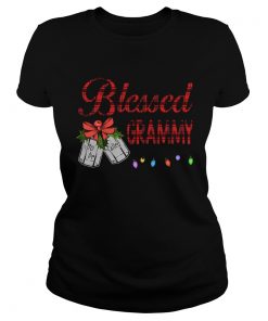 Christmas Blessed To Be Called Grammy TShirt Classic Ladies