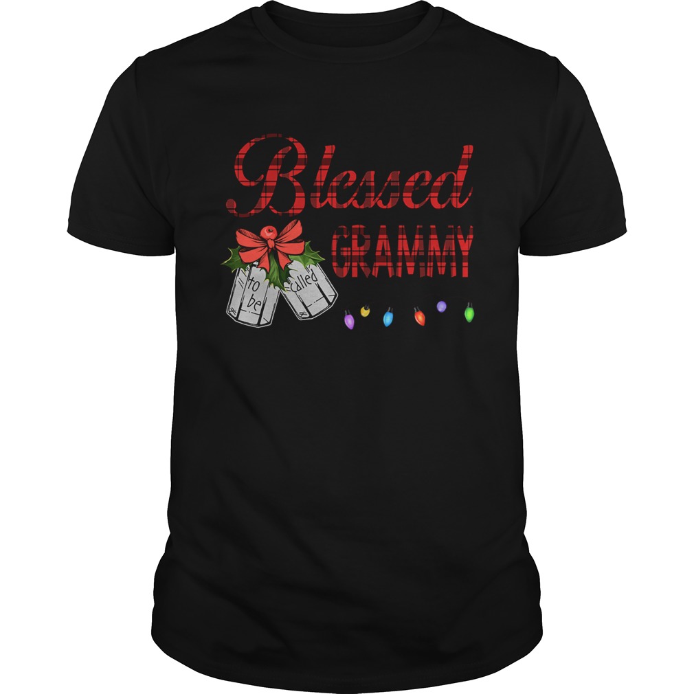 Christmas Blessed To Be Called Grammy TShirt