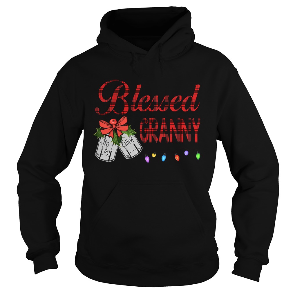 Christmas Blessed To Be Called Granny TShirt Hoodie